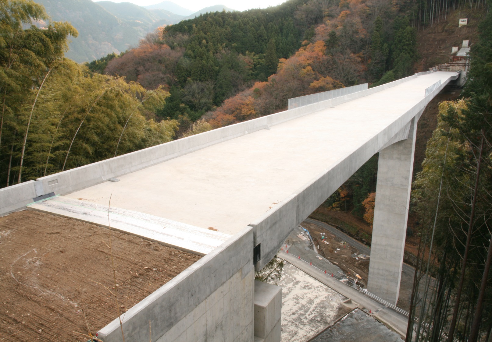 中部横断自動車道田中川橋上部工工事